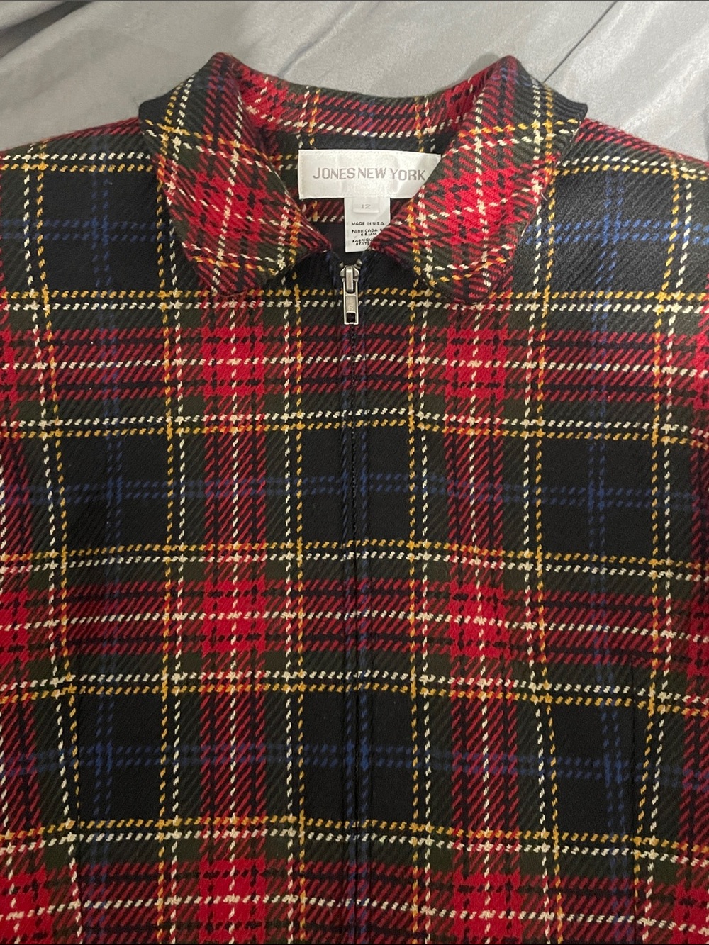 Jones New York 100% Wool Blazer